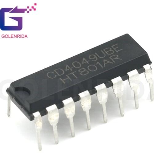10PCS CD4049UBE DIP16 CD4049 DIP CD4049BE DIP-16