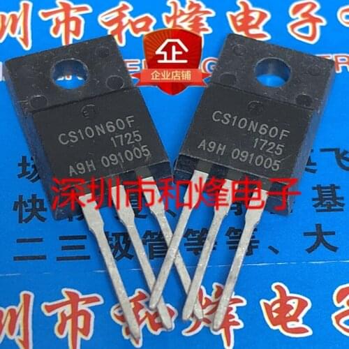 10PCS CS10N60F TO-220F 600V 10A 100% New&original