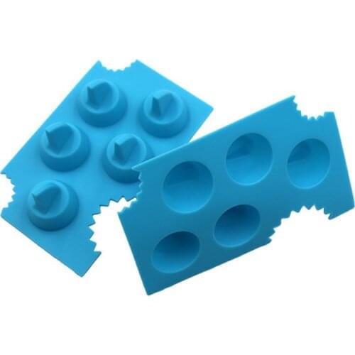 3D Shark Fin Shape Silicone Ice Cube Cool Freezing Mold Tray Ice Cream Maker DIY