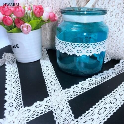 50yard 2.5cm high quality Beige african lace fabric ribbon DIY sewing accessories wedding dress christmas Packing tape lace