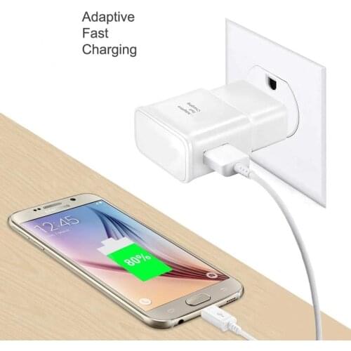 Adaptive adapter Fast Charger For Samsung Galaxy A32 S8 S9 S20 FE OPPO A53 Realme 6 7 Redmi Note 8 9 Pro USB Type C Charge Cable