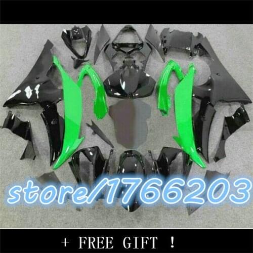 Addmotor Aftermarket Fairing Fit YZF R6 08-11 YZFR6 2008-2011 YZF-R6 Body Kit Green Black Ning