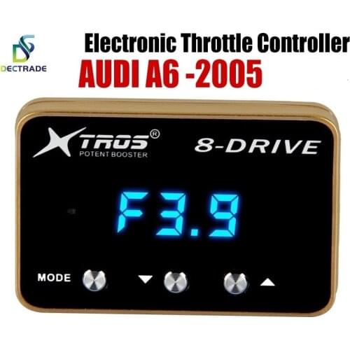 DECTRADE Car Electronic Throttle Controller Racing Accelerator Potent Booster For Audi A6 -2005 Tuning Parts 8 Drive