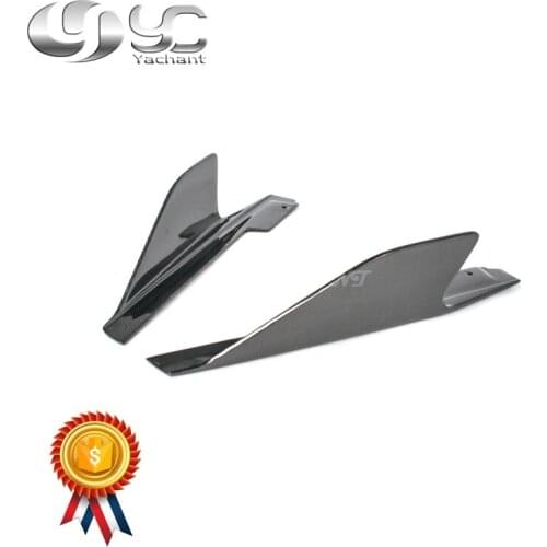 Car-Styling Carbon Fiber Side Skirt Canards 2010-2014 F458 Italia Coupe & Spider Speciale Style Side Skirt Canards Extension
