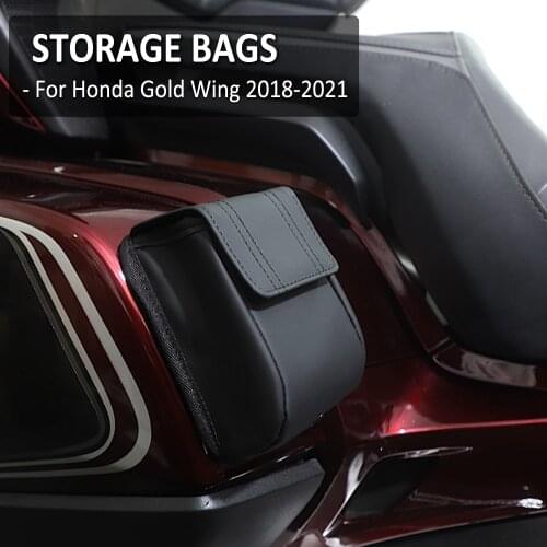 Gold Wing Motorcycle Trunk Luggage Cases Tool Bag Pouch Storage Bags Case For Honda Goldwing GL1500 GL1800 GL 1800 F6B 2018-2021