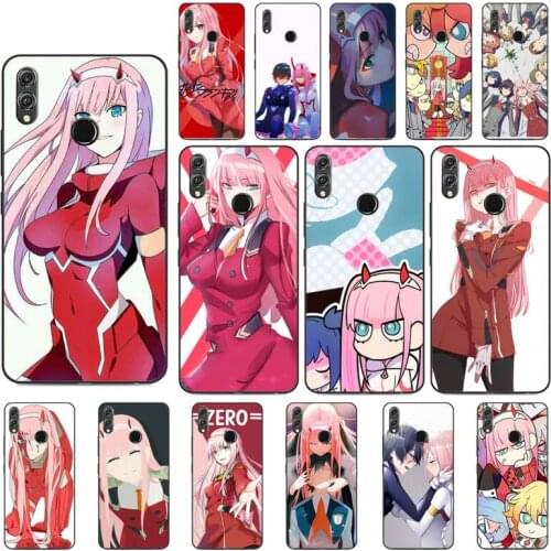 YNDFCNB Darling in the Franxx ZERO TWO Phone Case For Huawei Honor 8X 8A 9 10 20 Lite 30Pro 7C 7A 10i 20i