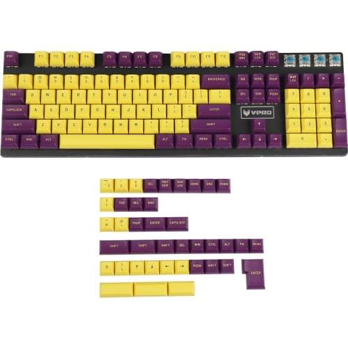 Doubleshot ANSI UK ISO LA Cherry Ball Shape Thick PBT Keycap For MX Keyaboard 61 87 104 Melody 96 KBD75 FC980M Keychron