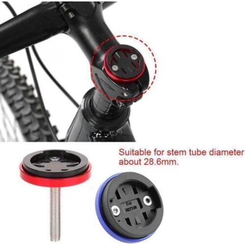 MTB Road Bike Computer GPS Speedometer Holder Stem Top Cap Cycling Stopwatch Mount Bracket For Bryton Cateye