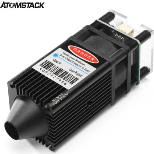 ATOMSTACK 20W 450nm Laser Module Eye Protection Upgraded Fixed-focus Laser Head for ATOMSTACK CNC Laser Engraver Cutting Machine
