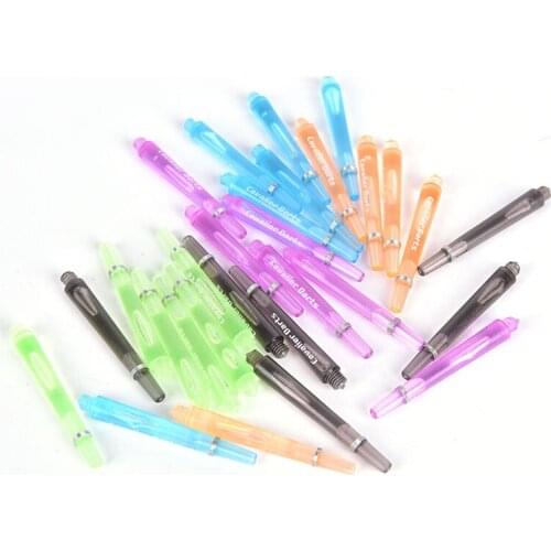 HOT!5 Colors 6pcs with O Ring 2BA Thread Nylon Dart Shafts Dart Accessories 45mm New