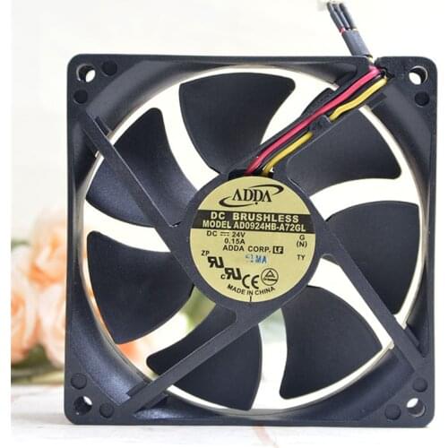 New original 24V 0.15A 9025 9225 AD0924HB-A72GL 9 cm inverter cooling fan