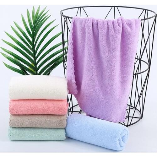 Microfiber Coraline Face Towel Home Towels for Kitchen Absorbent Thicker Cloth for Cleaning Micro Wipe Table Kitchen Towel