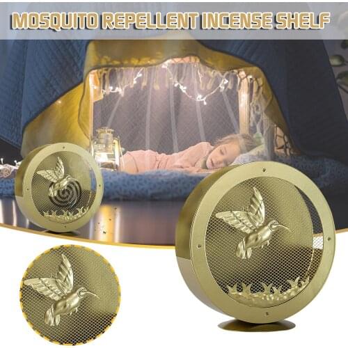 Retro Wrought Iron Mosquito Coil Frame Home Mosquito Coil Frame Decorations Aesthetic Room Decor Vintage Decorative Holiday Gift