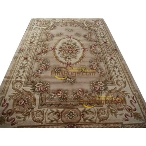 Carved carpet Needlepoint French Fashion Carpet Living Room Indoor Carpet Antique Vintage Natural Sheep Woolcarpet 3d carpet