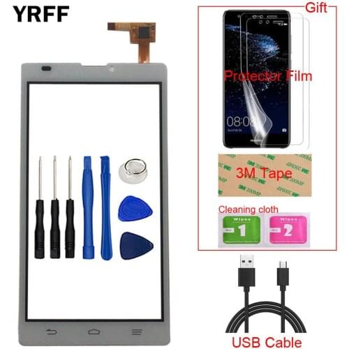 5.0'' Touch Screen Glass For ZTE Blade L2 Front Glass Capacitive Sensor Touchscreen Digitizer Panel Tools Protector Film