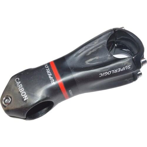 Superlogic UD Matte Full Carbon Fiber Bicycle Stem Road/MTB Bike Carbon Stand Stem Bicycle Parts 80/90/100/110mm1-1/8