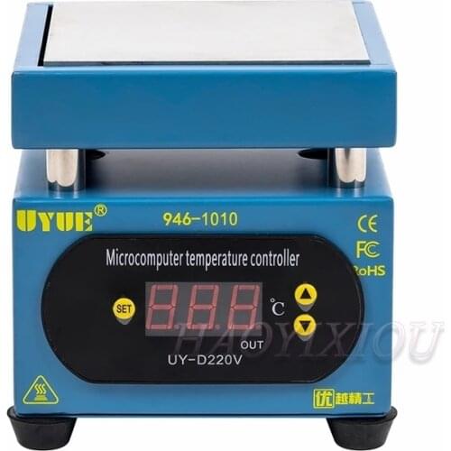 UYUE 946-1010 LED Display Preheating Platform for Mobile Phone LCD Touch Screen Repair BGA PCB Hot Plate Preheating Station