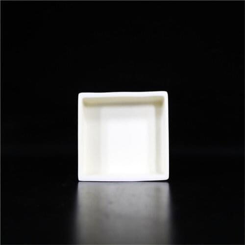99.3% alumina crucible / 90*60*16mm / Rectangular corundum crucible / Al2O3 ceramic crucible / Sintered crucible