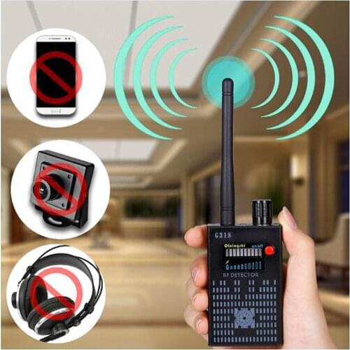 1 PCS Anti Wireless Camera Detector Gps Rf Mobile Phone Signal Detector Device Tracer Finder 2G 3G 4G Bug Finder Radio Detection