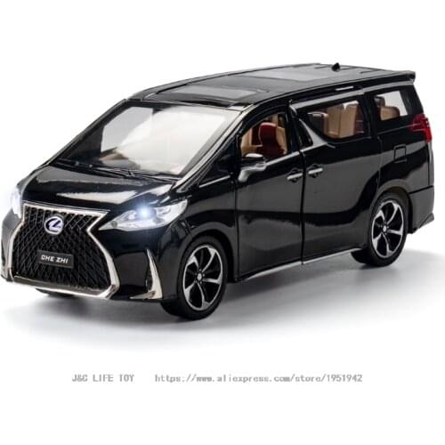 1:24 Toy Car Excellent Quality LEXUS LM300H Metal Car Alloy Car Diecasts & Toy Vehicles Car Model High Simulation Toys For BOY