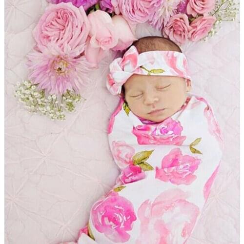 Baby Sleeping Bags Newborn Baby Cocoon Swaddle Wrap Envelope 100%Cotton 0-3 Months Baby Blanket Swaddling Wrap