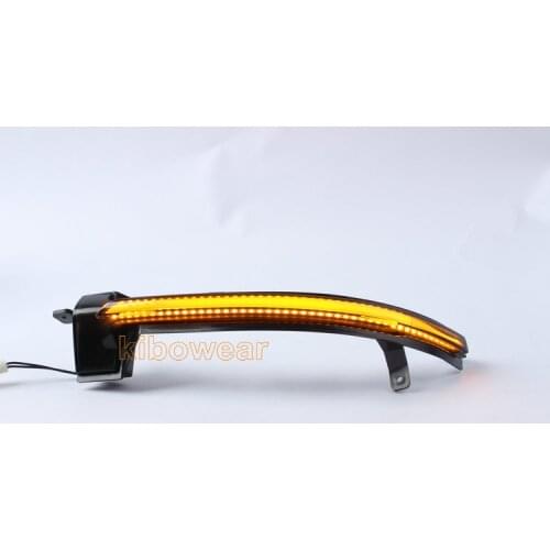For VW Touareg II 7P 2010-2018 Led Dynamic Side Mirror Blinker Lights Turn Signal Arrow 2011 2012 2013 2014 2015 2016 2017 Pair