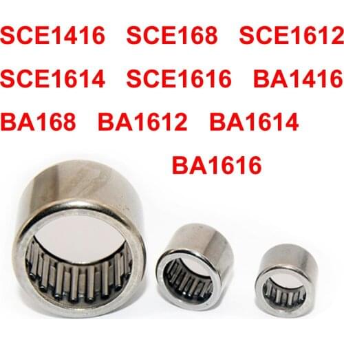 1pc inch needle roller bearing SCE1416 SCE168 SCE1612 SCE1614 SCE1616 BA1416 BA168 BA1612 BA1614 BA1616
