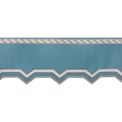 1M/lot 48cm Wide Linen Jacquard Curtain Fabrics DIY Valance Stage Bedroom Living Room Sofa Window Decor Curtain Accessories