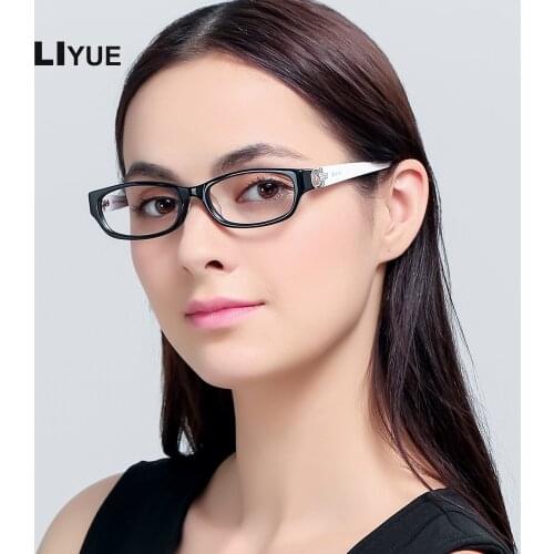 Acetate eyeglasses frame for women optical Clear Lens Reading Glasses Frame spectacle frames prescription glasses myopia eyewear