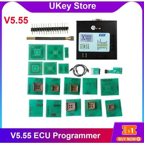 XPROG V5.55 ECU Programmer XPELDB 5.55 For BMW CAS4 DECYPATION Without Dongle XPELDB Full Adapters Better Than Xprog M V 5.50