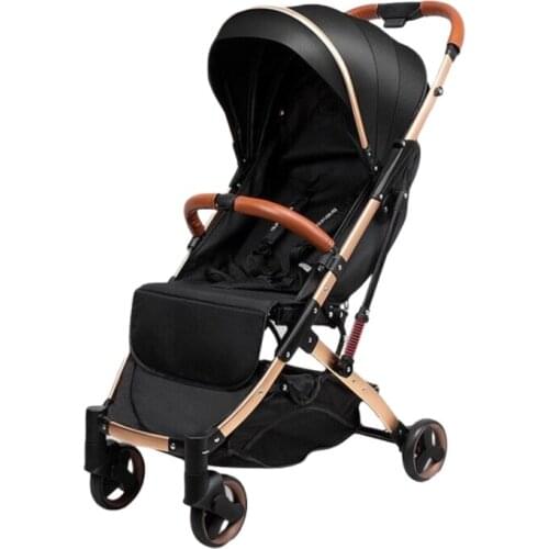Babyfond Baby Stroller Delivery Free Ultra Light Folding Can Sit or Lie High Landscape Suitable 4 Seasons High Demand