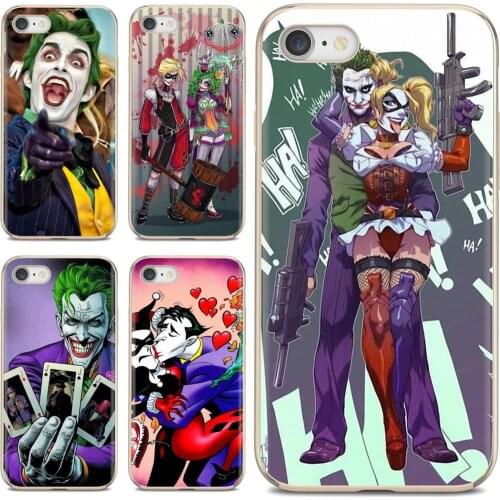 For Samsung Galaxy A12 A31 A41 A51 A71 A20e A21s M30 A10 A30 A40 A50 A60 A70 Silicone Phone Shell Cover Quinn-Squad-Joker-Harley