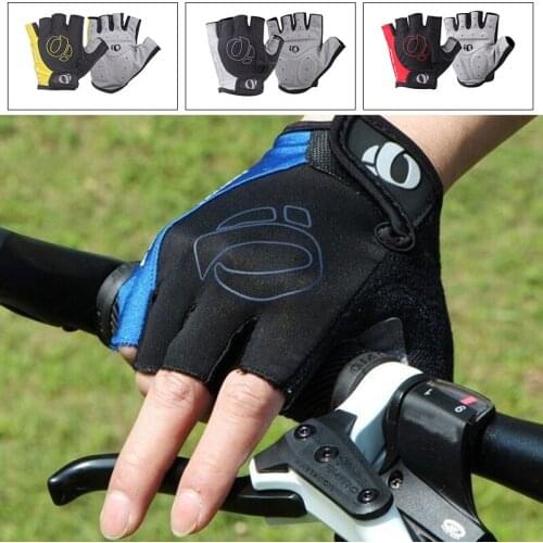 Cycling Anti-slip Anti-sweat Half Finger Gloves Breathable Anti Shock Sports Gloves Bicycle Glove for Men Women