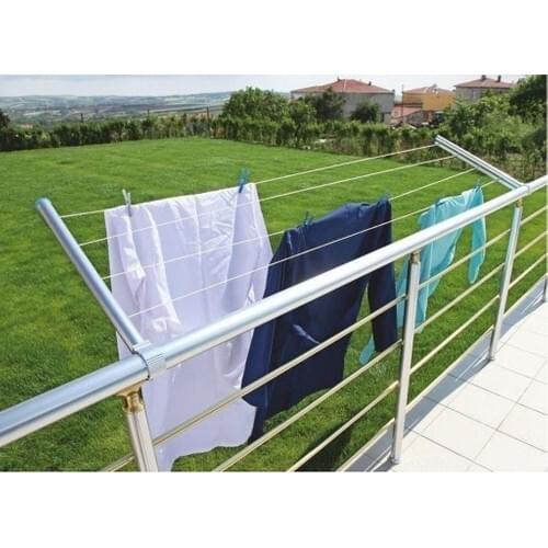 Archa Aluminum Balcony Clothes Drying Rack