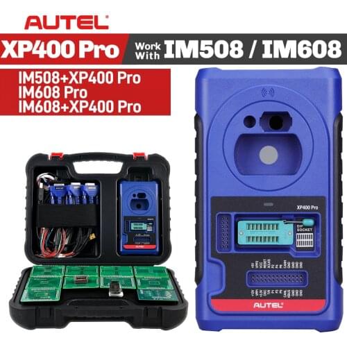 Autel XP400Pro Key & Chip programmer Adapter Diagnostic Tool Supports Data Read/Write Work With MaxiIM IM608 / IM508 / IM608 Pro