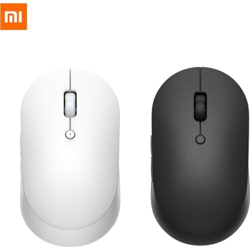 Xiaomi Wireless Dual Mode Mouse Silent Version Bluetooth-compatible/2.4Ghz Opto-Electronic Connect Home Office Gaming Mouse