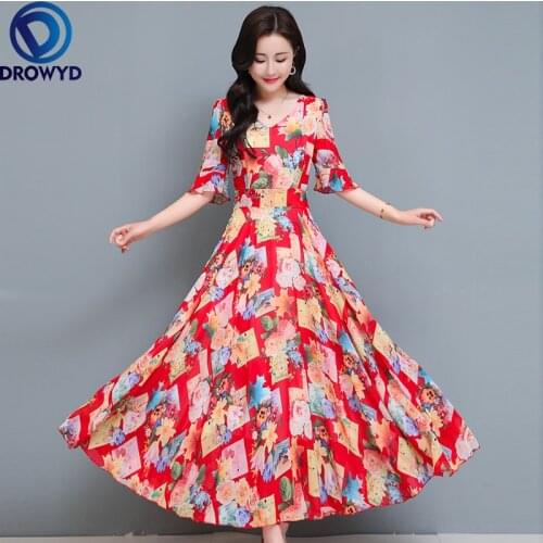 DROWYD White Summer Dresses