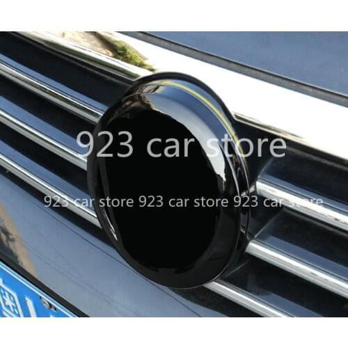 1 Set ABS Front Head Grille Badge Lid + Rear Trunk Tail Logo Cover Emblem for VW Volkswagen 2010-2017 Tiguan