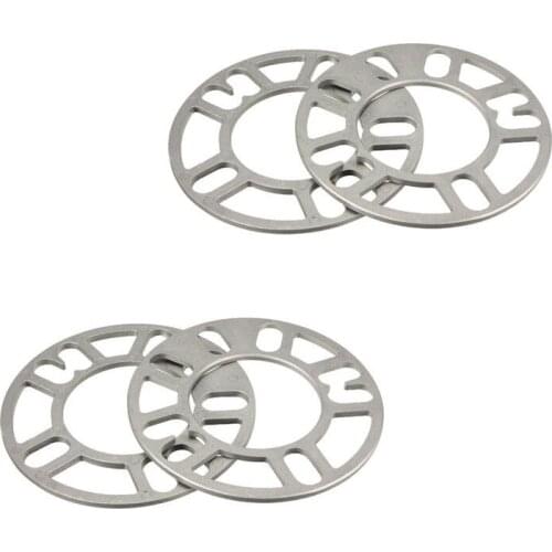 Hot sale 5mm Car Aluminum Alloy Wheel Spacer Gasket Wheels Tires Auto Parts Wheel HubCar Accessaries