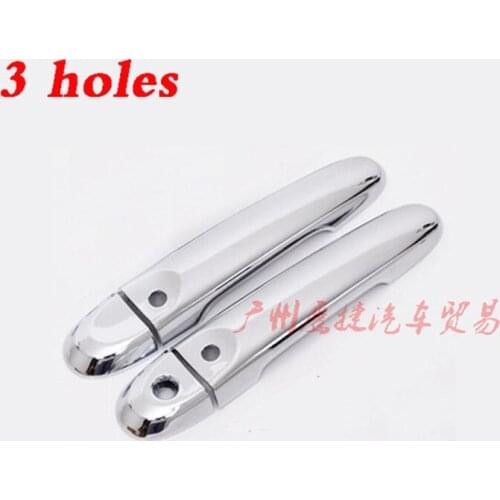 For Nissan Juke 2010-2018 ABS Chrome Handle Cover JUKE Car Door Handle Cover Auto Door Handle Trims