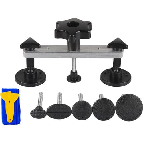 Car Removal Repair Tools Auto Car Body Paintless Dent Removal Repair Tool Kit Dent Bridge Puller Sets for Vehicle Car Auto