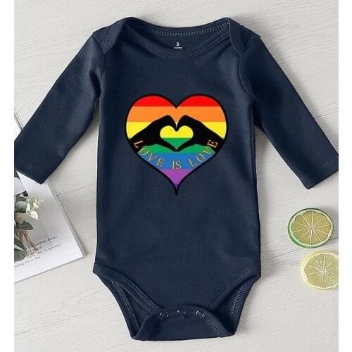 Kids Autumn Clothes for Newborns Kids' Things Baby Bodysuits New Born Girl Winter Clothes Jumpsuit Printing Love Infant Costume