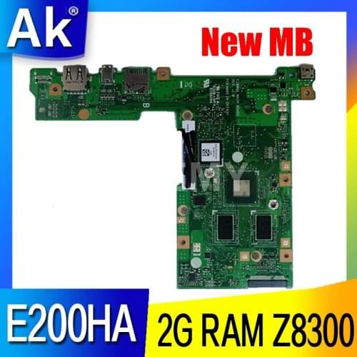 Akemy E200HA MAIN_BD Motherboard 64G SSD Z8300-CPU For Asus E200 E200H E200HA R209H Laptop motherboard E200HA Mainboard