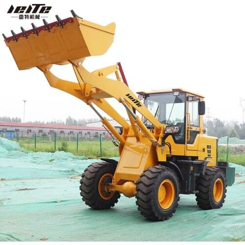 Full Of Power Stable And Efficient Small Wheel Loader Easy Climbing Unobstructed Muddy Road