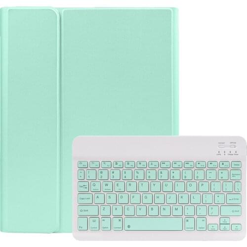2021 New Flat Bluetooth Keyboard BT3.0 Keyboard Case Shell Cover Detachable Keyboard With Pencil Slot For Ipad Air3 10.5