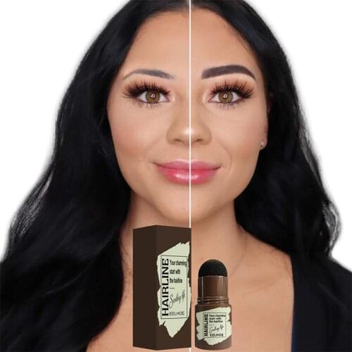 Brow Stamp Shaping Kit Long Lasting Natural Shape Brow Stamp Contouring Stick Eyebrow Stamp Cosmetics Tatto Eyebrow