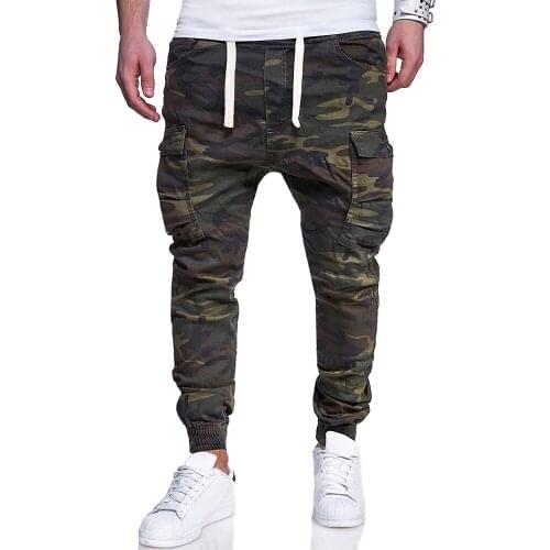 Tactical Camo Pants Men Mens Military Cargo Pants Mens Army Camouflage Trousers Militari Baggy Pants Trousers plus size M-4XL