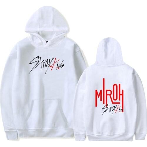 2019 harajuku Stray Kids kpop hoodie sweatshirt women/men Coats Korean I AM WHO Hip Hop oversized Hooded Streetwear plus size