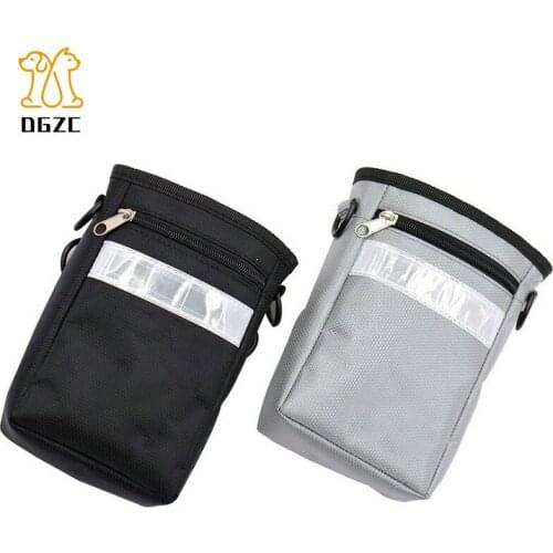 Dog Treat Training Hands-Free Pet Dog Training Bag with Waste Bags Dispenser Dog Snack Bag with Adjustable Strap Carries