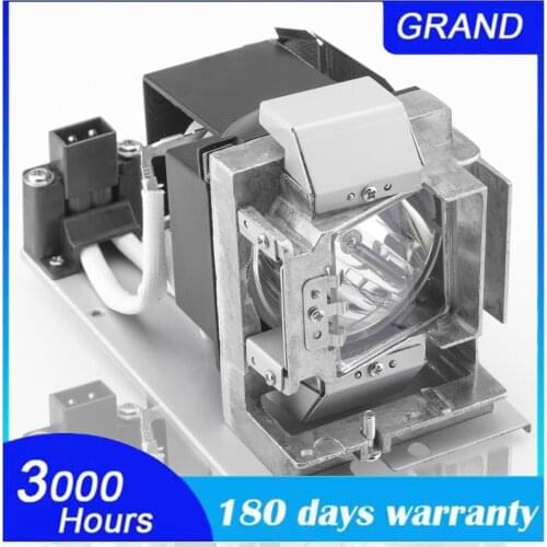 Replacement lamp with housing SP-LAMP-092 for INFOCUS IN3134a IN3136a IN3138DHA Projectors HAPPY BATE
